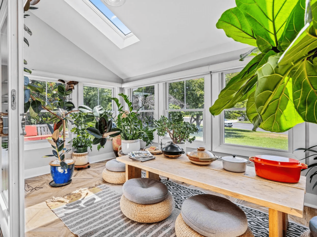 Sun room home addition in Bay Area